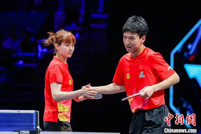 向鹏晋级WTT太原挑战赛 中国组合混双女双全胜