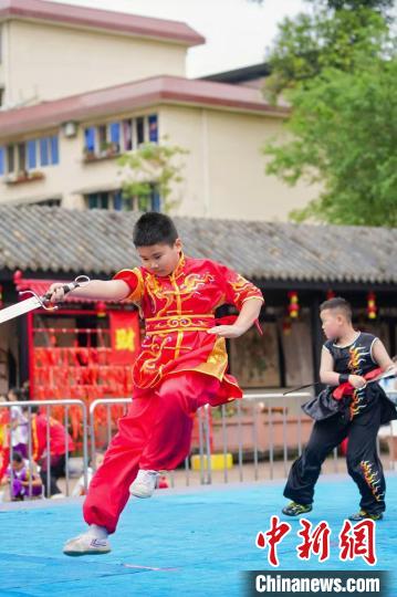 成德眉资武林大会成都开赛 1200余名选手同台竞技